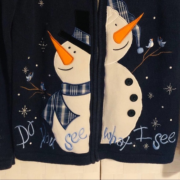 Vintage Bechamel Christmas Sweater sz Sm - Picture 3 of 8